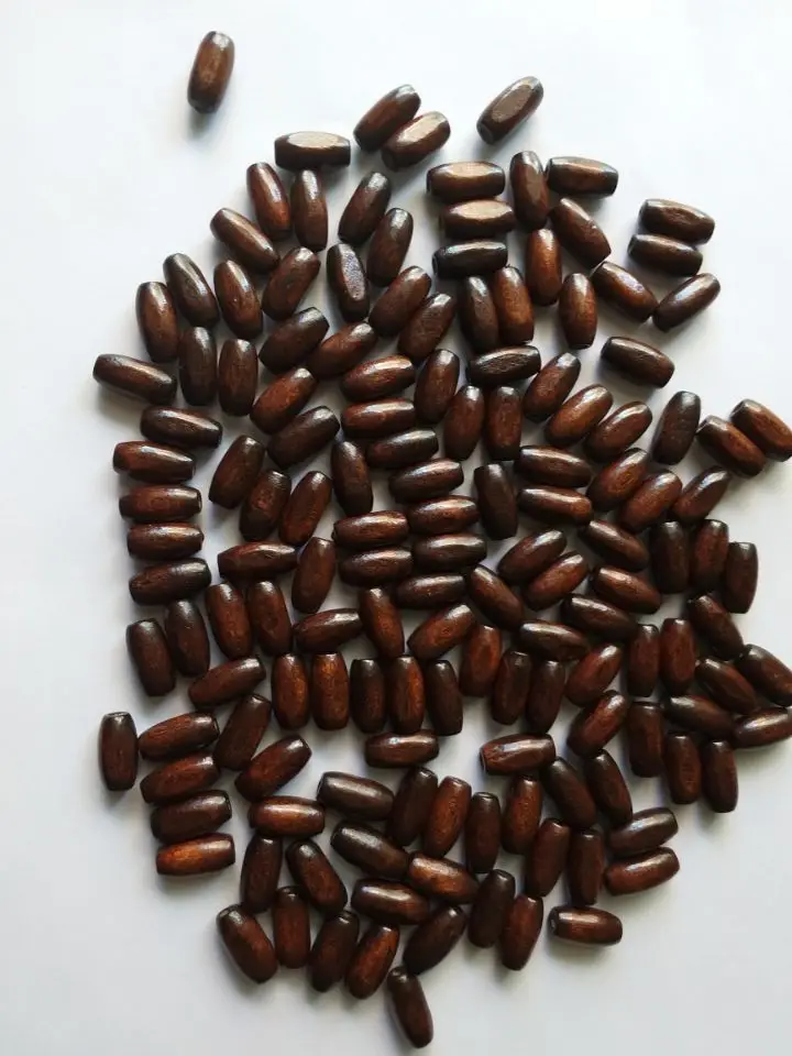 15*7MM Natural brown wood beads DIY accessories for make magic comb 500g/bag
15*7MM Natural brown wood beads DIY accessories for make magic comb 500g/bag