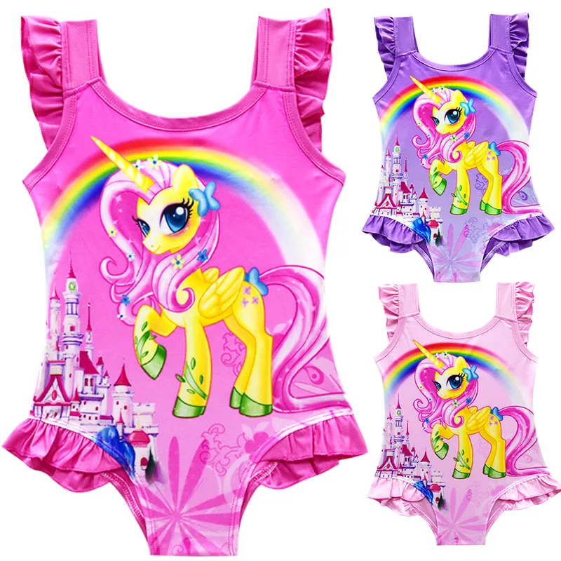 Little Pony Kids Pony Fluttershy Swimsuit Rainbow Beach Swimsuit Children Girls Beach Tunic Swimwear Ruffled Kids Girls Swimwear
Little Pony Kids Pony Fluttershy Swimsuit Rainbow Beach Swimsuit Children Girls Beach Tunic Swimwear Ruffled Kids Girls Swimwear