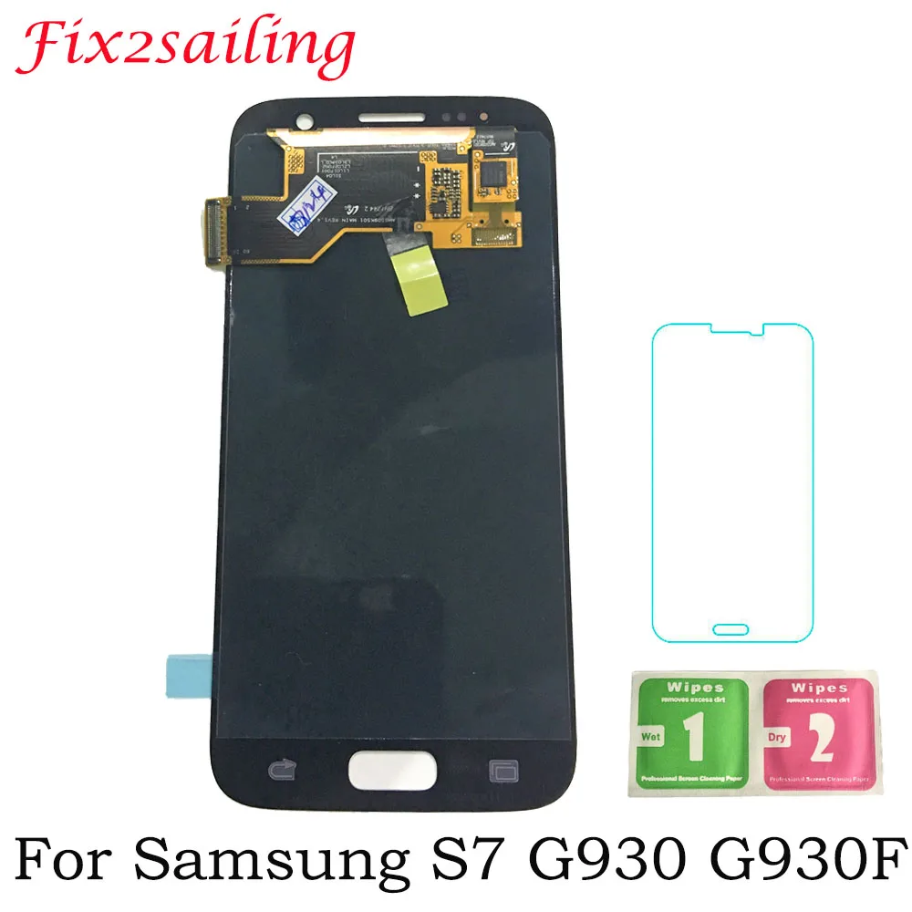 For SAMSUNG GALAXY S7 G930A G930F SM-G930F LCD Display + Touch Screen Digitizer Assembly For Samsung S7 Super AMOLED LCD
For SAMSUNG GALAXY S7 G930A G930F SM-G930F LCD Display + Touch Screen Digitizer Assembly For Samsung S7 Super AMOLED LCD