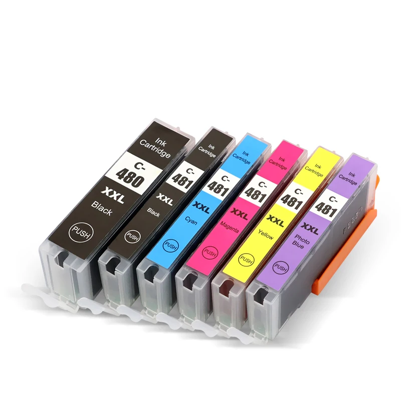 6Pcs For Canon PGI480 CLI481 Pgi 480 Cli 480 Ink Cartridge For Canon PIXMA PIXMA TR7540 TR8540 TS6140 TS8140 TS9140
6Pcs For Canon PGI480 CLI481 Pgi 480 Cli 480 Ink Cartridge For Canon PIXMA PIXMA TR7540 TR8540 TS6140 TS8140 TS9140