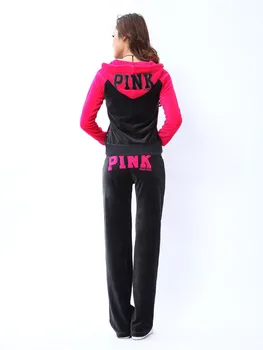 Spring / Fall 2020 PINK Women's Brand Velvet fabric Tracksuits Velour suit women Track suit Hoodies and Pants SIZE S - XL
Spring / Fall 2020 PINK Women's Brand Velvet fabric Tracksuits Velour suit women Track suit Hoodies and Pants SIZE S - XL