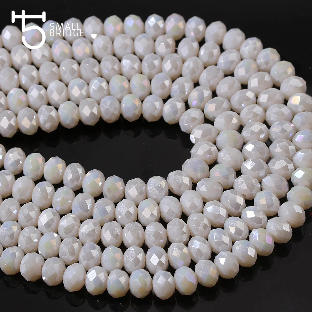 4mm Austria White Spacer Rondelle Crystal Beads Beads for Needlework Women Diy Accessories Pearls Loose Facet Glass Beads Z141
4mm Austria White Spacer Rondelle Crystal Beads Beads for Needlework Women Diy Accessories Pearls Loose Facet Glass Beads Z141