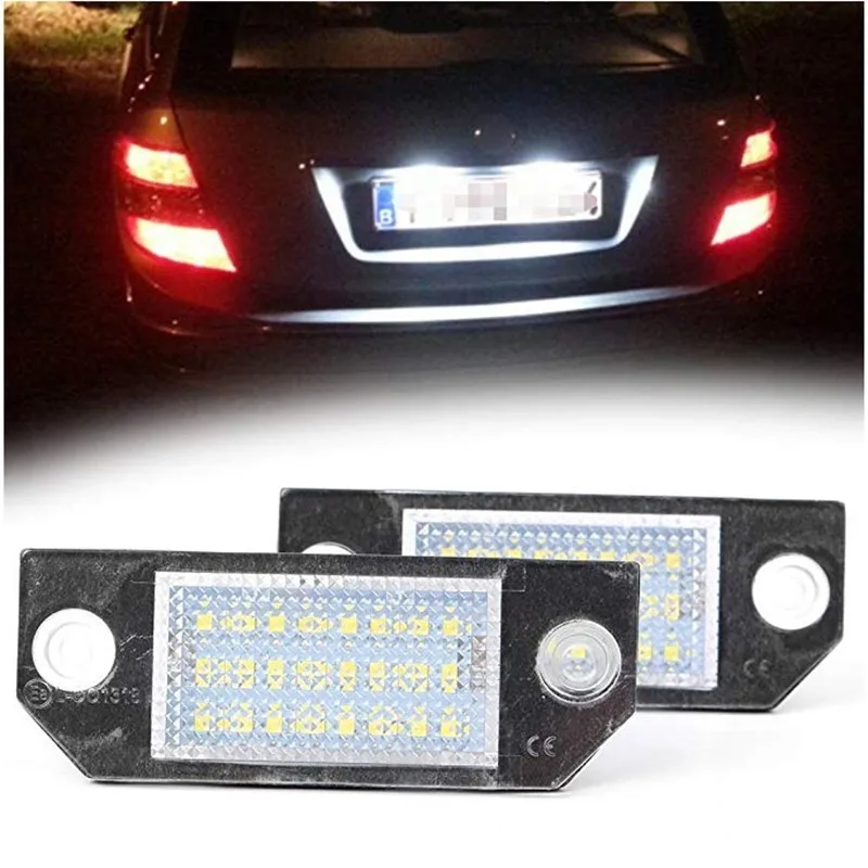 2 pieces 12V white Canbus LED car license number lights lamp for Ford Focus MK2 2003 2004, 2005 2006 2007 2008
2 pieces 12V white Canbus LED car license number lights lamp for Ford Focus MK2 2003 2004, 2005 2006 2007 2008