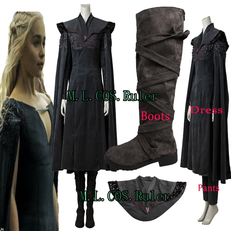 Game of Thrones Season 7 Cosplay Costume Daenerys Targaryen Mother of Dragons Outfit Halloween Custom Made Free Shipping
Game of Thrones Season 7 Cosplay Costume Daenerys Targaryen Mother of Dragons Outfit Halloween Custom Made Free Shipping