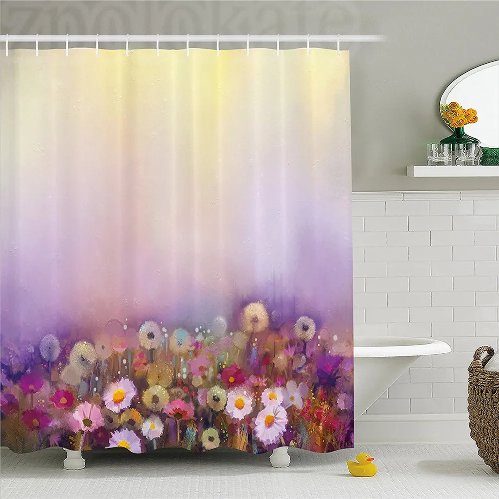 Watercolor Flower Home Decor Shower Curtain Bed with Different Blossoms Types Fresh Romantic Garden Paint Bathroom Decor Set wi
Watercolor Flower Home Decor Shower Curtain Bed with Different Blossoms Types Fresh Romantic Garden Paint Bathroom Decor Set wi