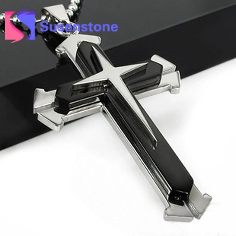 2019 Unisex Three Layer Stainless Steel Cross Pendant Hip-hop Necklace Chain for Men & Women Choker Jewelry Accessory Wholesale
2019 Unisex Three Layer Stainless Steel Cross Pendant Hip-hop Necklace Chain for Men & Women Choker Jewelry Accessory Wholesale