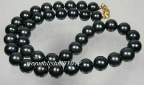 Free Shipping >>HOT 10-11MM TAHITIAN BLACK SOUTH SEA AAA+ PEARL NECKLACE 18 INCH
Free Shipping >>HOT 10-11MM TAHITIAN BLACK SOUTH SEA AAA+ PEARL NECKLACE 18 INCH