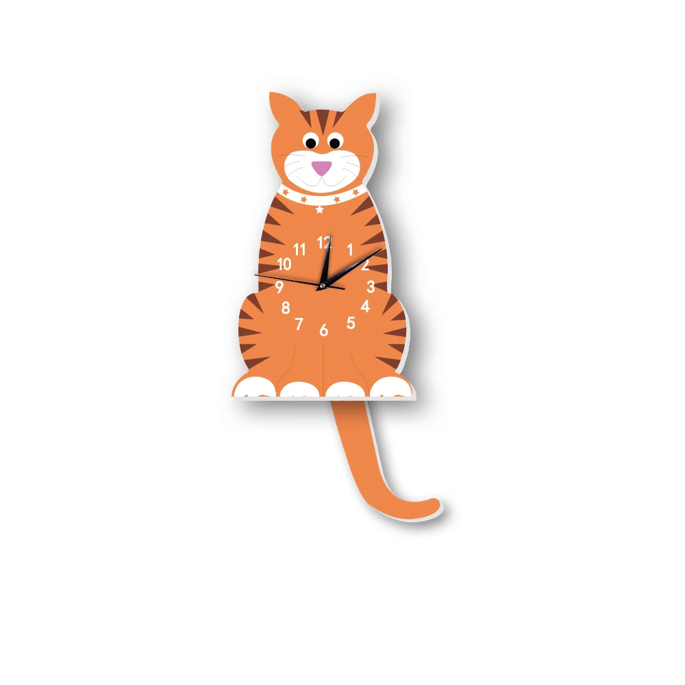 Funny Animal Shake Tail Leopard Cat Wall Mute Clock Stickers For Room Kidroom Bedroom Decoration Adesivo De Parede Muursticker
Funny Animal Shake Tail Leopard Cat Wall Mute Clock Stickers For Room Kidroom Bedroom Decoration Adesivo De Parede Muursticker