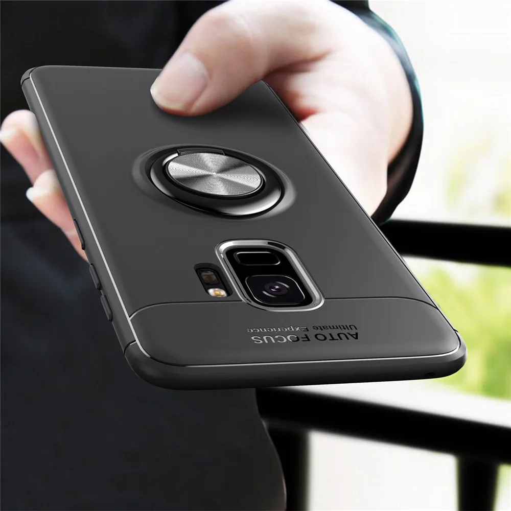 Phone case Full Protection Soft TPU Back Cover Shell For Samsung Galaxy S8 S9 plus With Luxury Finger Ring Holder Magnet Bracket
Phone case Full Protection Soft TPU Back Cover Shell For Samsung Galaxy S8 S9 plus With Luxury Finger Ring Holder Magnet Bracket