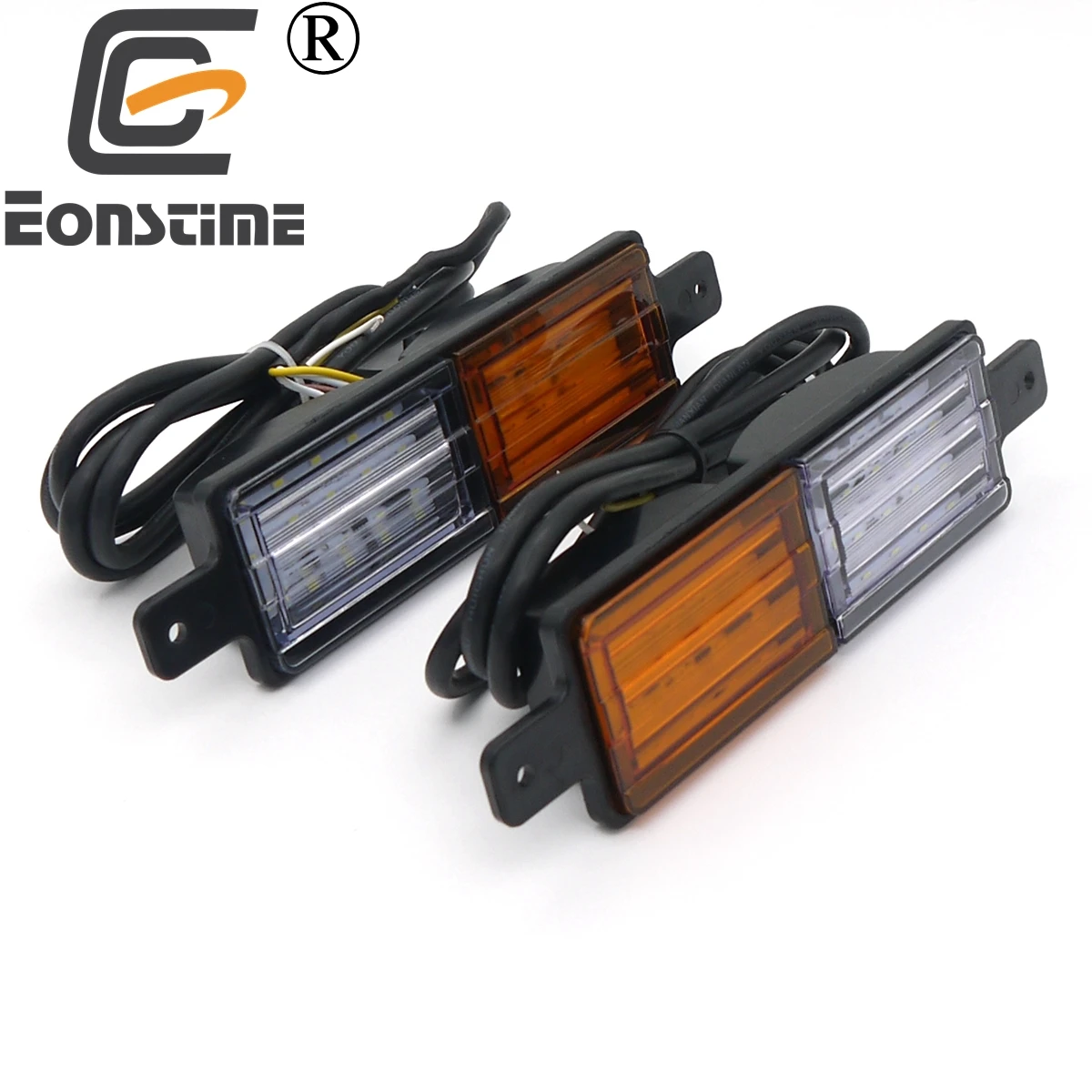 Eonstime 2pcs 12V/24V Amber White Trailer Car Truck LED Tail Light Trailer Taillight Reversing Running Brake Turn Rear Light
Eonstime 2pcs 12V/24V Amber White Trailer Car Truck LED Tail Light Trailer Taillight Reversing Running Brake Turn Rear Light