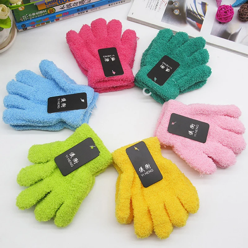Multi-Color Cute Boy Girls Full Finger Gloves Hand Mittens Warm Winter Velvet Gloves 2018 dropshipping
Multi-Color Cute Boy Girls Full Finger Gloves Hand Mittens Warm Winter Velvet Gloves 2018 dropshipping