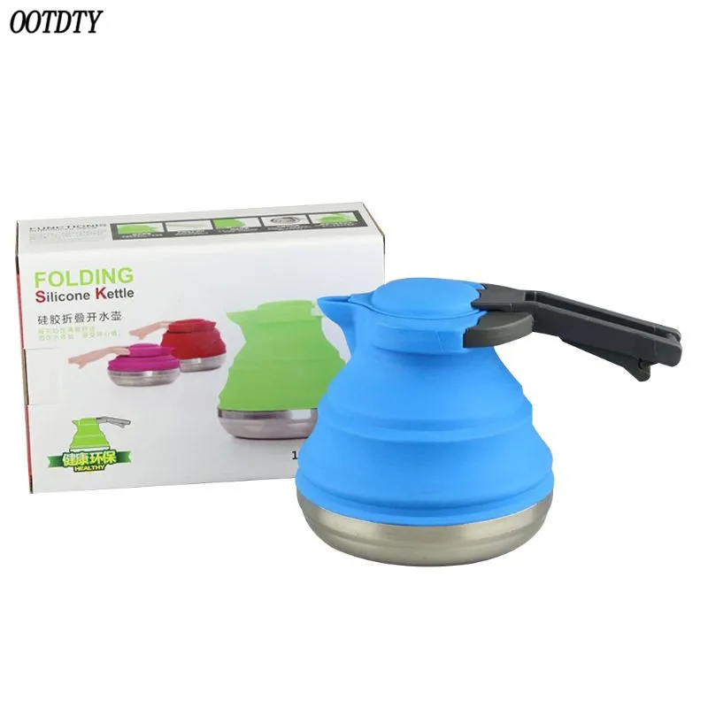 1200ML Portable Silicone Folding Kettle Kitchen Outdoor Camping Hiking Kit Stove
1200ML Portable Silicone Folding Kettle Kitchen Outdoor Camping Hiking Kit Stove