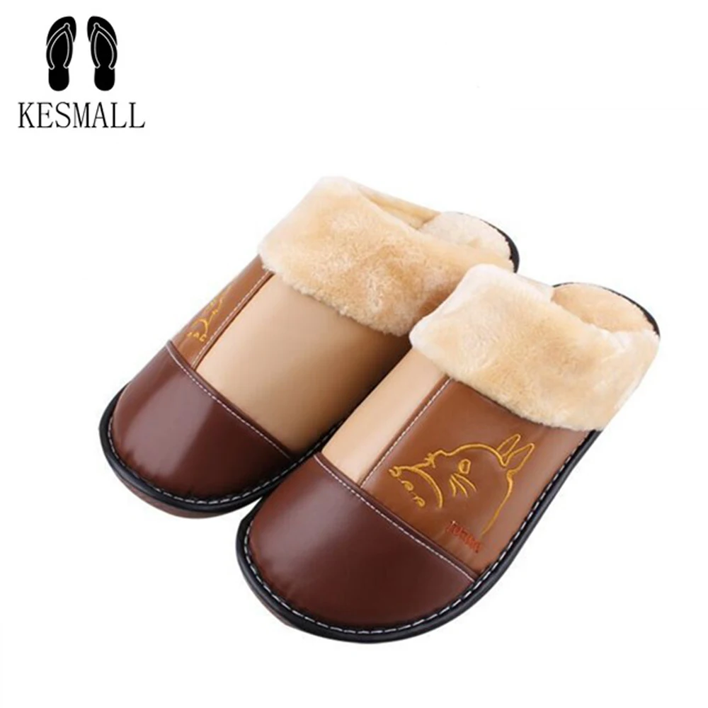 KESMALL Men Home Slippers Winter Warm Fur Slippers For Men Shoes Home Waterproof Man Slippers Flat Plush Large Big Size 50
KESMALL Men Home Slippers Winter Warm Fur Slippers For Men Shoes Home Waterproof Man Slippers Flat Plush Large Big Size 50