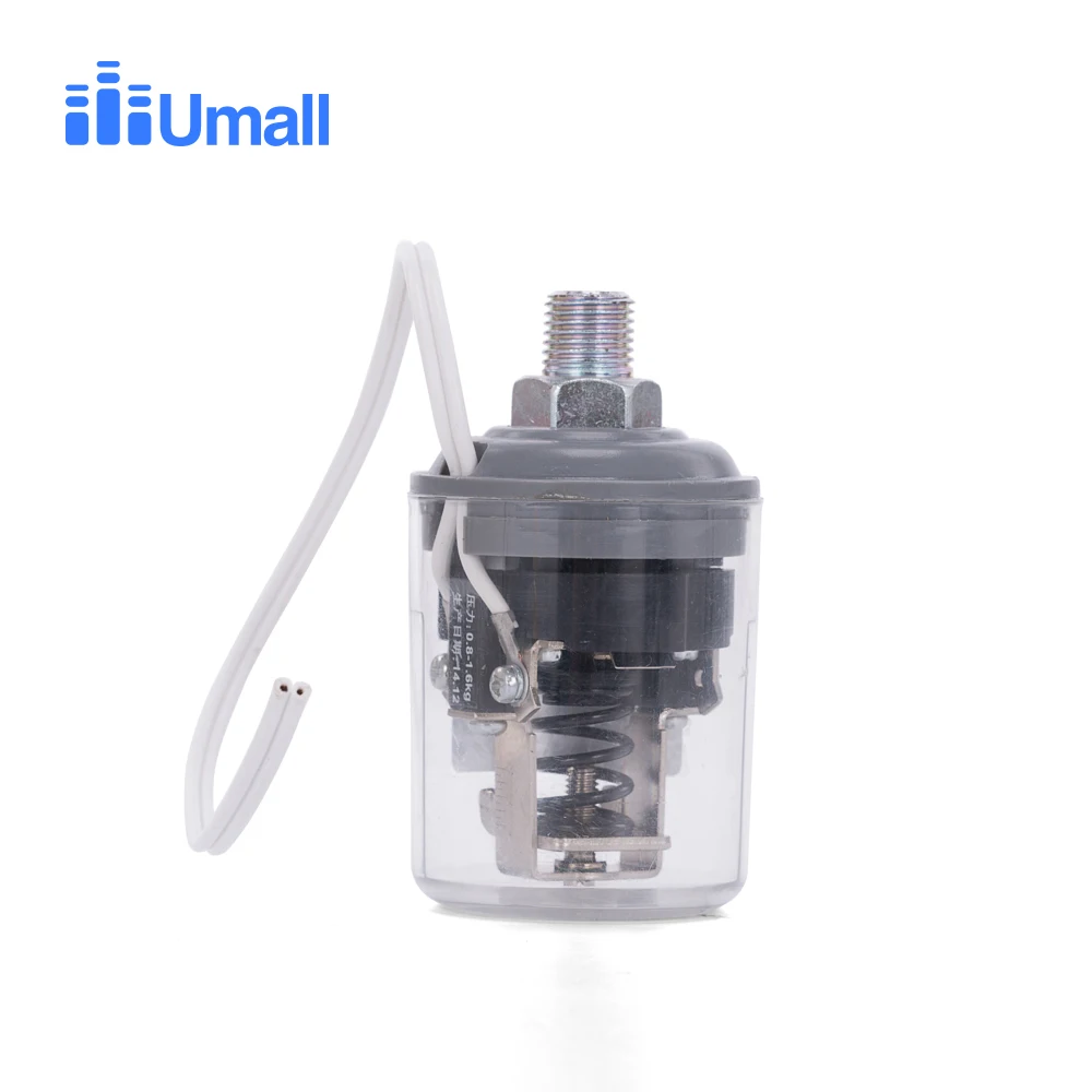 1/4NPT Screw Automatic Pressure Controller Sensor 1.0bar to 1.8bar water regulator monitors switch 220v booster pump spare part
1/4NPT Screw Automatic Pressure Controller Sensor 1.0bar to 1.8bar water regulator monitors switch 220v booster pump spare part