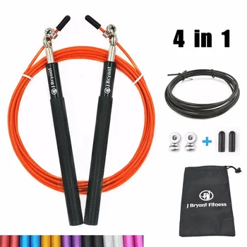 Fitness Metal Bearing Jumping Rope Crossfit Women Speed Rope MMA Boxing Home Gym Training Equipment Professional Skipping
Fitness Metal Bearing Jumping Rope Crossfit Women Speed Rope MMA Boxing Home Gym Training Equipment Professional Skipping