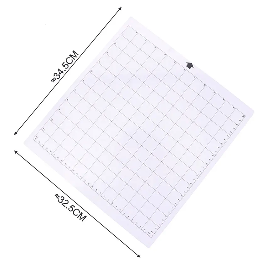 Replacement Cutting Mat Transparent Adhesive Mat With Measuring Grid 12 X 12 Inch Cutting Mat For Silhouette Plotter Machine
Replacement Cutting Mat Transparent Adhesive Mat With Measuring Grid 12 X 12 Inch Cutting Mat For Silhouette Plotter Machine