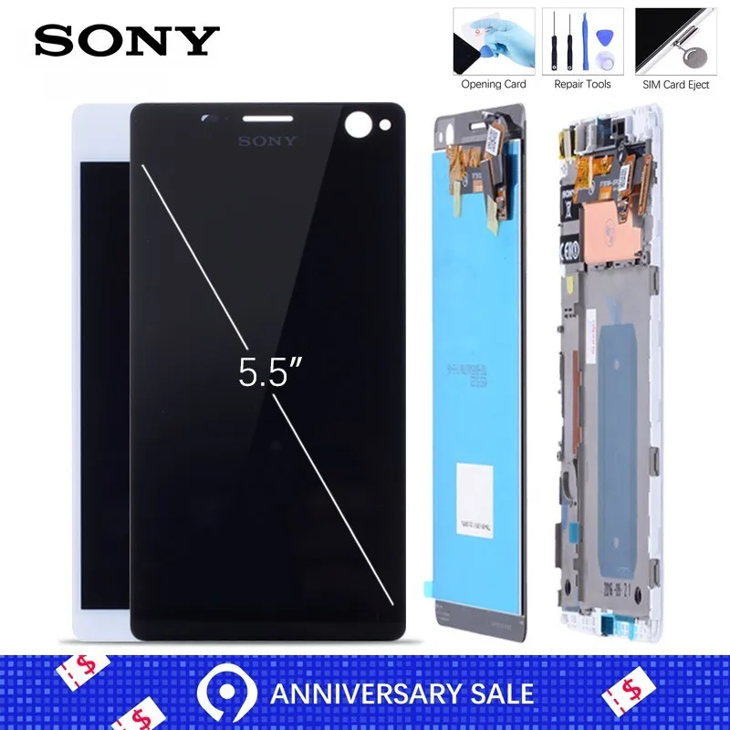Original 5.5'' Display For Sony Xperia C4 Display with Touch Screen Digitizer For Sony Xperia C4 LCD E5303 E5306 E5333
Original 5.5'' Display For Sony Xperia C4 Display with Touch Screen Digitizer For Sony Xperia C4 LCD E5303 E5306 E5333