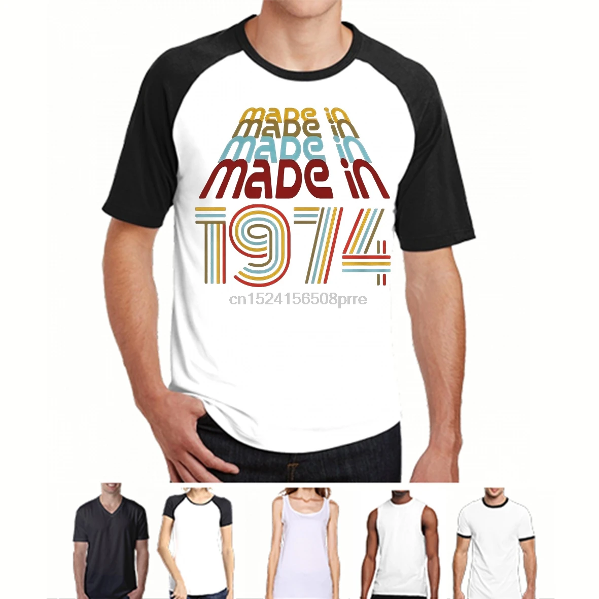 Funny Men t shirt Women novelty tshirt Groovy Made in 1974 Retro Vintage 70s cool T-Shirt
Funny Men t shirt Women novelty tshirt Groovy Made in 1974 Retro Vintage 70s cool T-Shirt
