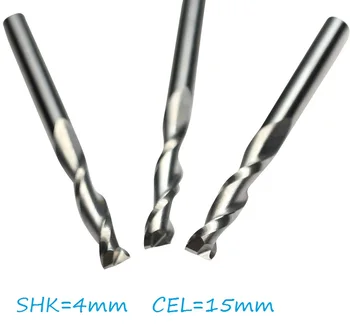 New Arrival 5pcs 4mm CNC Milling Cutter Two Double Flutes Tungsten Spiral End Mill CNC Router Bits CED=4,CEL=15mm
New Arrival 5pcs 4mm CNC Milling Cutter Two Double Flutes Tungsten Spiral End Mill CNC Router Bits CED=4,CEL=15mm
