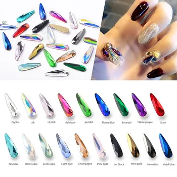 Crystal Shiny Nail Art Rhinestones AB Colorful Waterdrop 3D Flatback Diamonds Jewelry Charm Nail Art Decorations 10pcs 060
Crystal Shiny Nail Art Rhinestones AB Colorful Waterdrop 3D Flatback Diamonds Jewelry Charm Nail Art Decorations 10pcs 060
