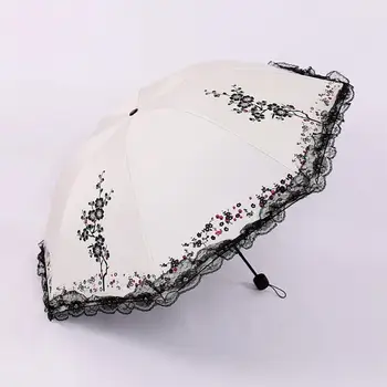 New Classic Plum Flower Women's Umbrella Vintage Chinese Elegant Female Lace Umbrellas Rain Guarda-Chuva Paraguas Plegable US069
New Classic Plum Flower Women's Umbrella Vintage Chinese Elegant Female Lace Umbrellas Rain Guarda-Chuva Paraguas Plegable US069