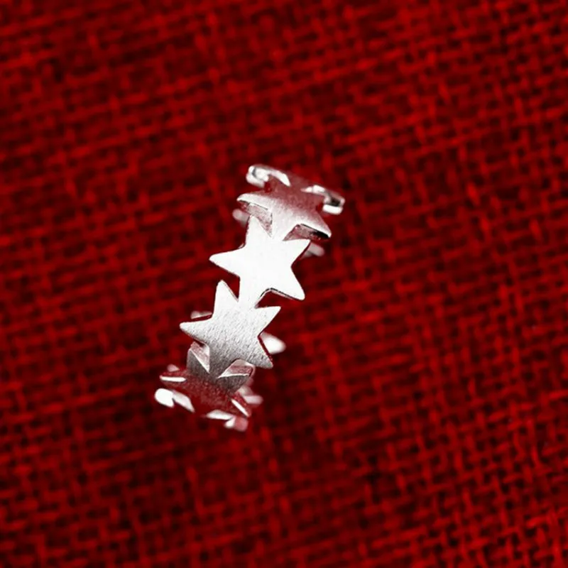 925 Silver Color Stars Shape Ring Female 2018 Fashion Jewelry Ladies Party Tail Rings Women Finger Ring Hot Ringen Voor Vrouwen
925 Silver Color Stars Shape Ring Female 2018 Fashion Jewelry Ladies Party Tail Rings Women Finger Ring Hot Ringen Voor Vrouwen