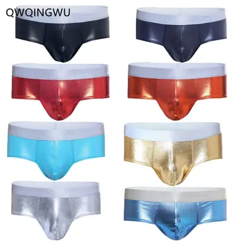 8PCS/Lot Sexy Gay Underwear Men Boxer Shorts Faux Leather Underpants Male U Convex Pouch Panties Cueca calzoncillos Boxers
8PCS/Lot Sexy Gay Underwear Men Boxer Shorts Faux Leather Underpants Male U Convex Pouch Panties Cueca calzoncillos Boxers