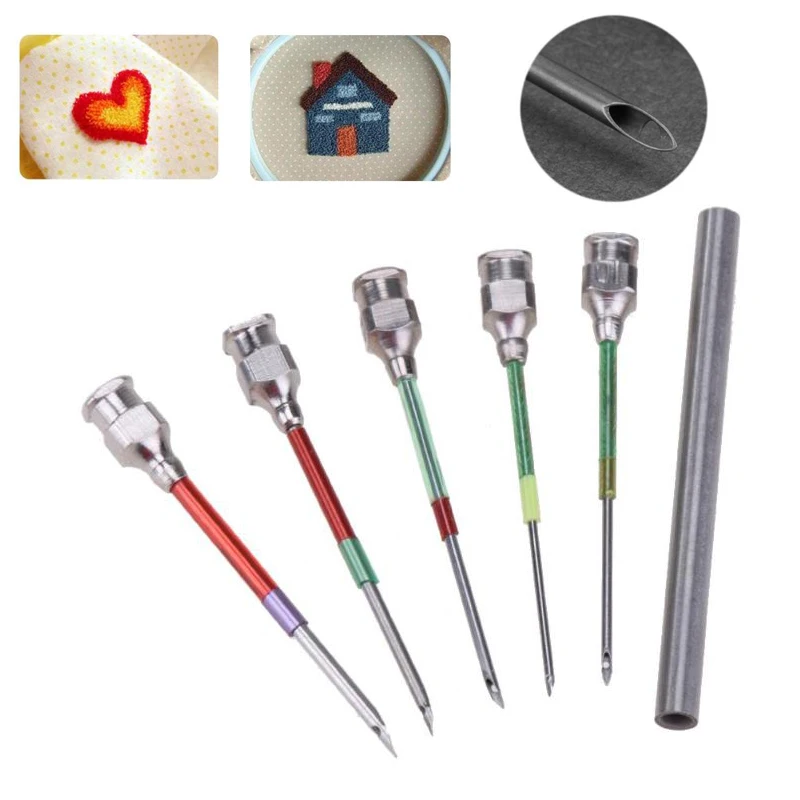 5Pcs Felting Punch Needles Embroidery Poking Cross Stitch Tools Crochet Knitting Needle Art Handmaking Sewing Needles
5Pcs Felting Punch Needles Embroidery Poking Cross Stitch Tools Crochet Knitting Needle Art Handmaking Sewing Needles