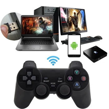 Android 2.4G Wireless Gamepad For Android Phone/PC/PS3/TV Box Joystick Game Controller For Xiaomi Samsung HTC Smart Phone
Android 2.4G Wireless Gamepad For Android Phone/PC/PS3/TV Box Joystick Game Controller For Xiaomi Samsung HTC Smart Phone