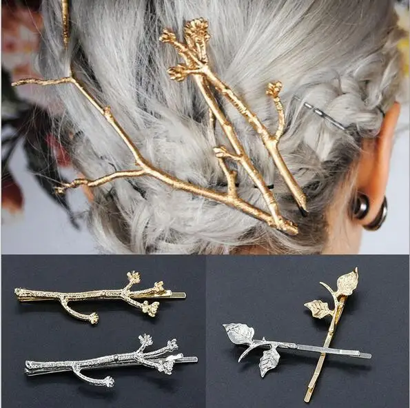 Elegant Metal Tree Branch Hairpins Hair Clips for Women barrettes Female Headwear Alloy Hair Accessories Hair Clip New
Elegant Metal Tree Branch Hairpins Hair Clips for Women barrettes Female Headwear Alloy Hair Accessories Hair Clip New