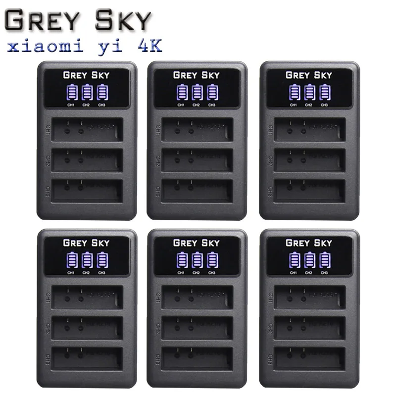 For Original Xiaomi Yi II Xiami yi 4k LED USB 3slots Charger for Xiaoyi Yi Lite Action Camera
For Original Xiaomi Yi II Xiami yi 4k LED USB 3slots Charger for Xiaoyi Yi Lite Action Camera