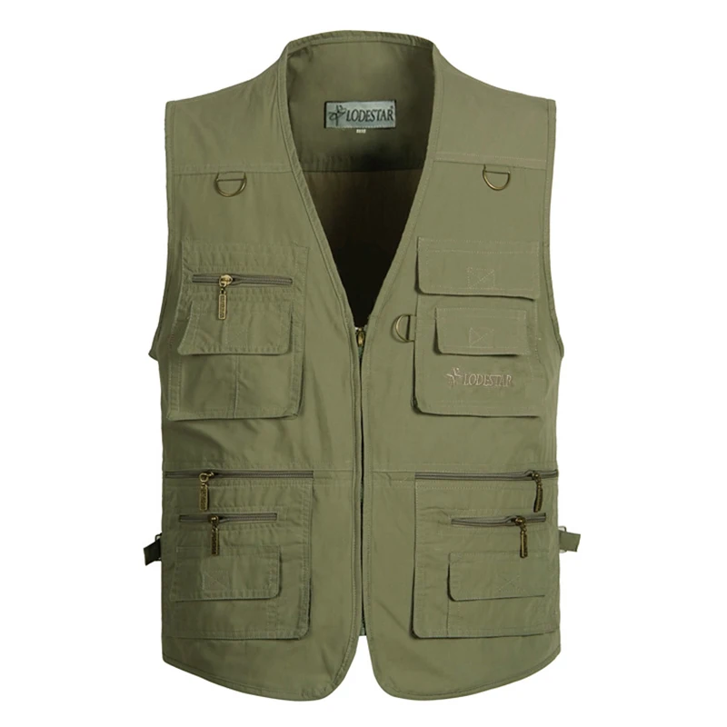 Thin Summer Casual Vest For Men Summer Classic Male Multi Pocket Photographer Tool Outerwear Sleeveless Jacket Baggy Waistcoat
Thin Summer Casual Vest For Men Summer Classic Male Multi Pocket Photographer Tool Outerwear Sleeveless Jacket Baggy Waistcoat