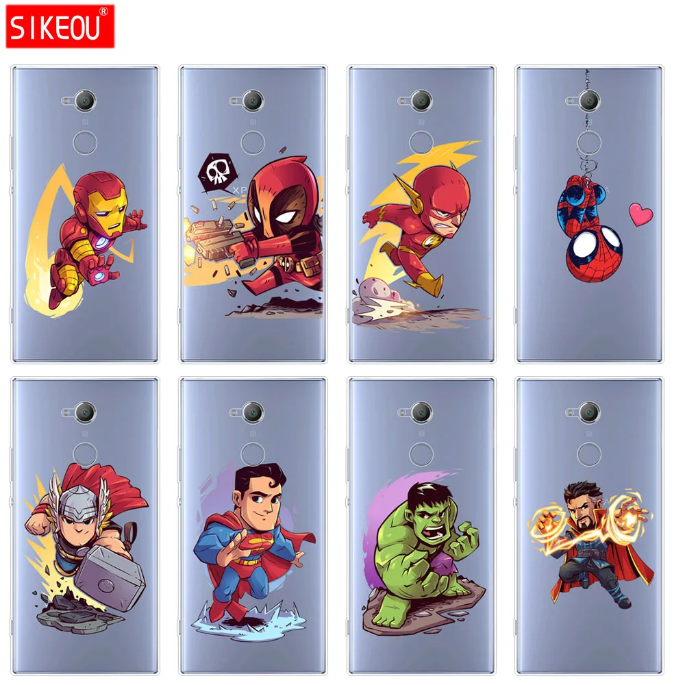 silicone Cover phone Case for sony xperia XA1 XA2 ULTRA PLUS L1 L2 XZ1 XZ2 compact XZ PREMIUM The Avengers cartoon super hero
silicone Cover phone Case for sony xperia XA1 XA2 ULTRA PLUS L1 L2 XZ1 XZ2 compact XZ PREMIUM The Avengers cartoon super hero