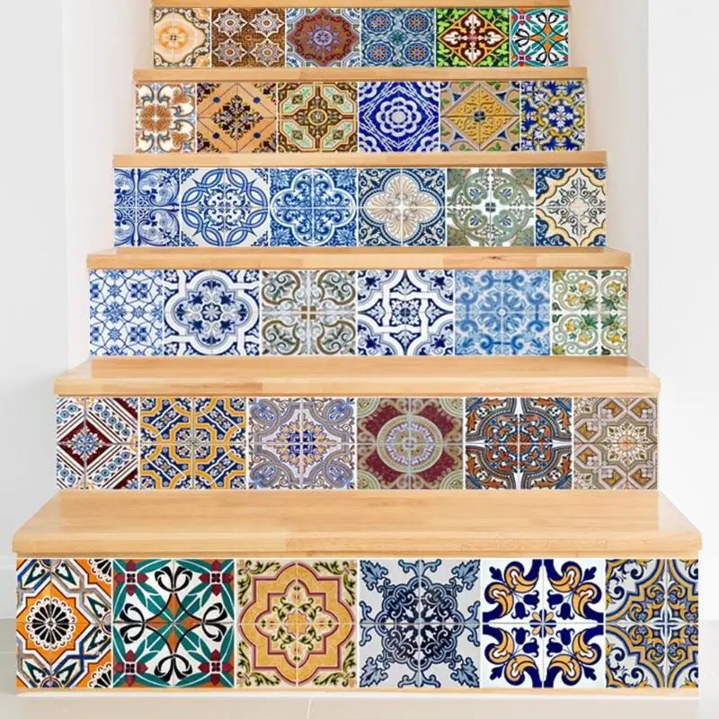 6Pcs/Set Retro Waterproof 3D Print Stair Sticker Wall Tile Decals for Home Living Room Decoration DIY Wall Sticker Art Decals
6Pcs/Set Retro Waterproof 3D Print Stair Sticker Wall Tile Decals for Home Living Room Decoration DIY Wall Sticker Art Decals