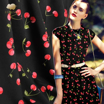 30mm stretch black crepe fabric heavy silk fabric cherry digital inkjet set skirt silk fabric material wholesale silk cloth
30mm stretch black crepe fabric heavy silk fabric cherry digital inkjet set skirt silk fabric material wholesale silk cloth