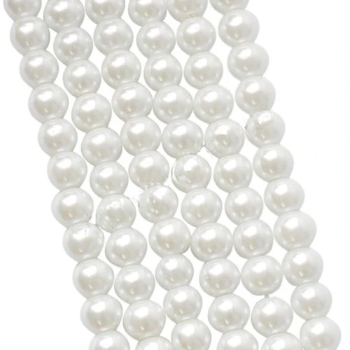 LNRRABC 4 8 10MM White Round Imitation Pearl Glass Beads DIY Fashion Bracelets& Necklaces Making Accessories
LNRRABC 4 8 10MM White Round Imitation Pearl Glass Beads DIY Fashion Bracelets& Necklaces Making Accessories
