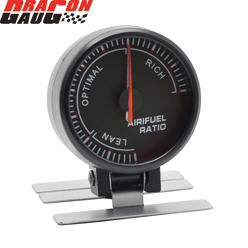 Dragon gauge 60mm Pointer Black Face Blue Light Auto Car Air Fuel Gauge Lean Optimal Rich gauge Car modification
Dragon gauge 60mm Pointer Black Face Blue Light Auto Car Air Fuel Gauge Lean Optimal Rich gauge Car modification