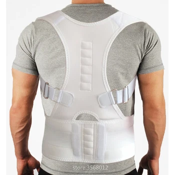 Adjustable Neoprene Magnetic Rectify Back Posture Corrector Brace Humpbacked Prevent Spine Back Shoulder Support Belt Corset Men
Adjustable Neoprene Magnetic Rectify Back Posture Corrector Brace Humpbacked Prevent Spine Back Shoulder Support Belt Corset Men