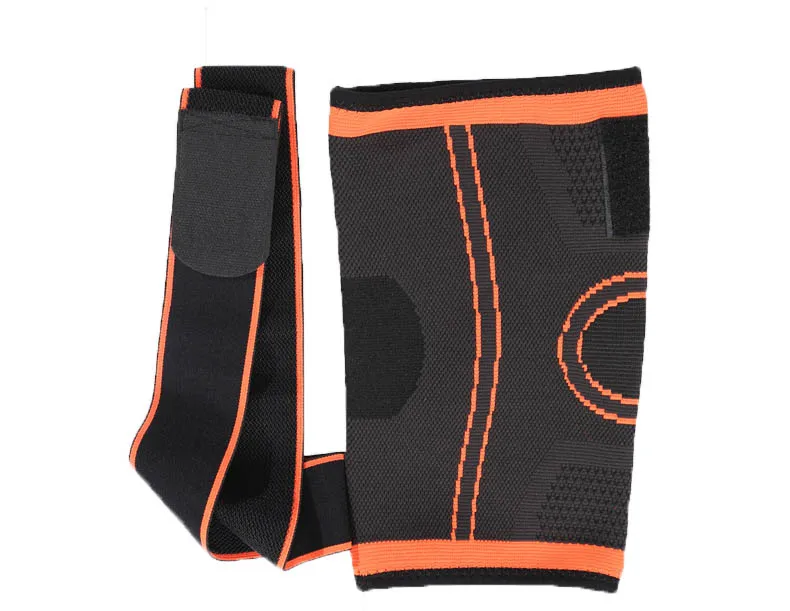 3D weaving Knee brace support professional protective Straps Pressurized sport knee pad for basketball tennis hiking cycling 3D weaving Knee brace support professional protective Straps Pressurized sport knee pad for basketball tennis hiking cycling