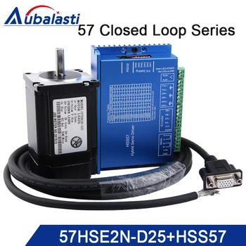 HSS57 Hybrid Servo Driver 1pcs+57HSE2N-D25 Nema 23 Closed-loop motor 1pcs +data cable 1pcs
HSS57 Hybrid Servo Driver 1pcs+57HSE2N-D25 Nema 23 Closed-loop motor 1pcs +data cable 1pcs