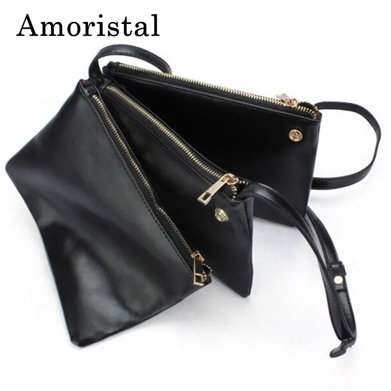 Women Envelope Shoulder Bag PU Leather Three-layer Package Small Square Bag Soft Simple Party Bag Solid Color Retro Female B270
Women Envelope Shoulder Bag PU Leather Three-layer Package Small Square Bag Soft Simple Party Bag Solid Color Retro Female B270