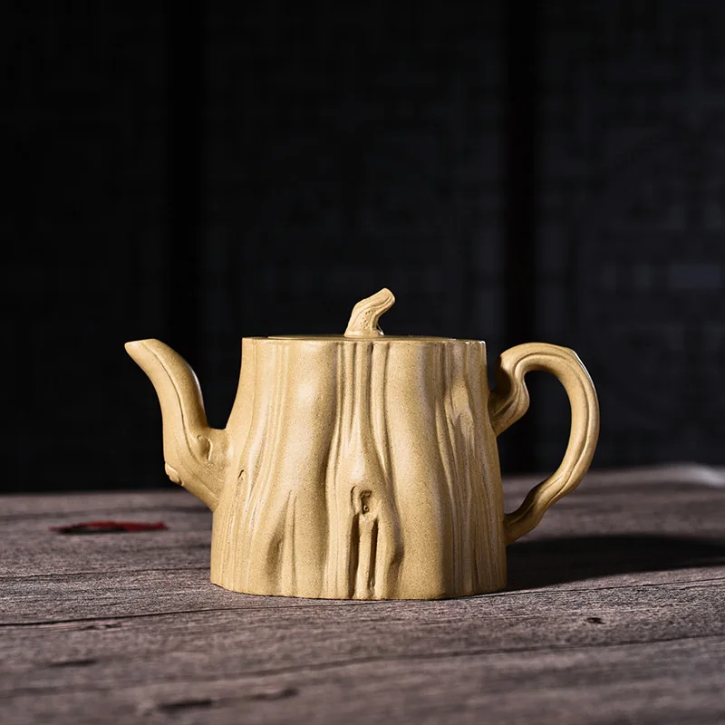 280ml Yixing Zisha Tea Pot Genuine Famous Teapot Handmade Purple Clay Stump Teapot Kung Fu Tea Kettle Free Shipping
280ml Yixing Zisha Tea Pot Genuine Famous Teapot Handmade Purple Clay Stump Teapot Kung Fu Tea Kettle Free Shipping