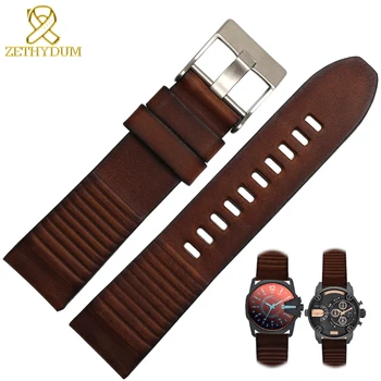 Genuine leather bracelet 24mm Restoring leather watch strap for diesel watch band handmade mans watchband quick release bar
Genuine leather bracelet 24mm Restoring leather watch strap for diesel watch band handmade mans watchband quick release bar
