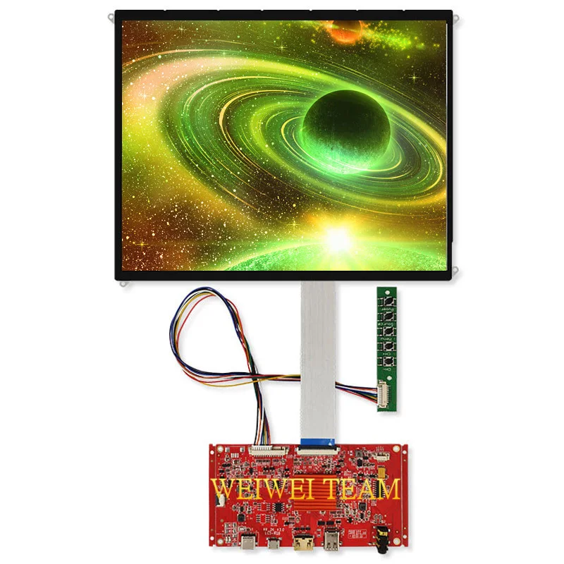 HDMI LCD Controller Board for iPad 3 4 +9.7 inch LP097QX1 SPA1 SPC1 2048x1536 IPS LCD Display panel EDP Signal 4 Lanes 51 Pins
HDMI LCD Controller Board for iPad 3 4 +9.7 inch LP097QX1 SPA1 SPC1 2048x1536 IPS LCD Display panel EDP Signal 4 Lanes 51 Pins