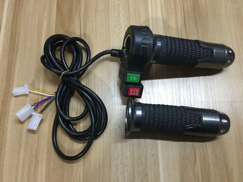 handlebar twist throttle gas handle with forward/reverse switch+3 gears/cruise switch electric bike scooter tricycle parts grip
handlebar twist throttle gas handle with forward/reverse switch+3 gears/cruise switch electric bike scooter tricycle parts grip
