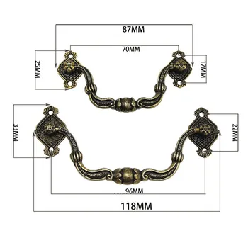 Vintage Box Holder,Bronze Flower Suitcase Holder Arch Furniture Hardware,European Zinc Alloy Handles and Knobs,8Sets
Vintage Box Holder,Bronze Flower Suitcase Holder Arch Furniture Hardware,European Zinc Alloy Handles and Knobs,8Sets