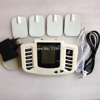 Hot New White+Black keys Electrical Stimulator Full Body Relax Muscle Therapy Massager,Pulse tens Acupuncture with 4 better pads
Hot New White+Black keys Electrical Stimulator Full Body Relax Muscle Therapy Massager,Pulse tens Acupuncture with 4 better pads