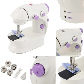 Dropshpping Multifunction Electric Mini Sewing Machine Dual Speed Handheld Desktop With LED Durable Forward Reverse Sewing
Dropshpping Multifunction Electric Mini Sewing Machine Dual Speed Handheld Desktop With LED Durable Forward Reverse Sewing