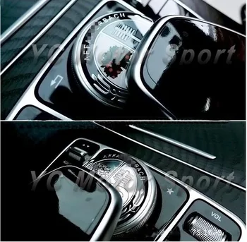 Free Shipping Interior Console Multimedia Knob Button Cover Fit For MB AMG E C GL Class E300L C200l GLC260 Car Stickers Trim
Free Shipping Interior Console Multimedia Knob Button Cover Fit For MB AMG E C GL Class E300L C200l GLC260 Car Stickers Trim