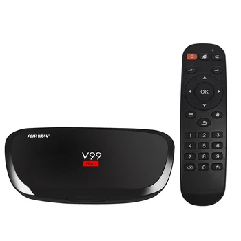 4GB RAM 32GB RK3368 Octa-Core Smart Android 5.1 TV Box V99 Hero 2.4G/5G Dual WiFi Set top Box H.265 UHD 4K VP9 3D Media Player
4GB RAM 32GB RK3368 Octa-Core Smart Android 5.1 TV Box V99 Hero 2.4G/5G Dual WiFi Set top Box H.265 UHD 4K VP9 3D Media Player